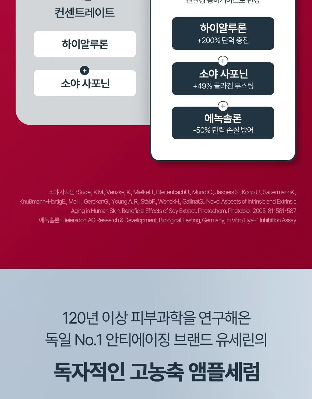 [6주모공세럼] 유세린 하이알루론 3X 컨센트레이트 5ml*6 상세페이지 5